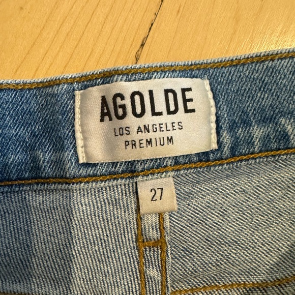 Agolde light wash jeans 27 - Picture 4 of 5